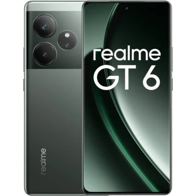 Realme GT 6 5G 256GB 12GB RAM Razor Green Dual Sim