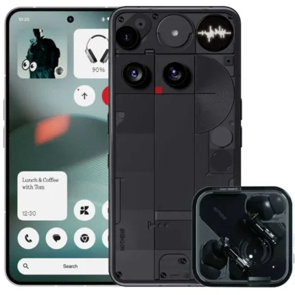 Nothing Phone (3) 16GB + 512GB, Black + Ear Earbuds