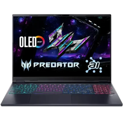 Acer Predator Helios Neo 16S AI Gaming (2025) Laptop – 2nd Series / Intel Core Ultra 9-275HX / 16inch OLED / 1TB SSD / 16GB RAM / 8GB NVIDIA GeForce RTX 5060 / Windows 11 / English Keyboard