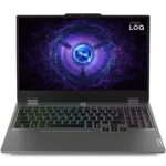 Lenovo LOQ 15IRX9 Gaming (2025) Laptop – 13th Gen / Intel Core i5-13450HX / 15.6inch FHD / 512GB SSD / 16GB RAM / 6GB NVIDIA GeForce RTX 3050 Graphics / Windows 11 Home / English & Arabic Keyboard / Luna Grey