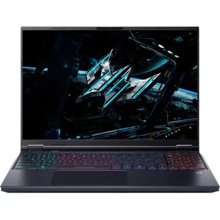 Acer Predator Helios Neo 16 AI Gaming (2025) Laptop – 2nd Series / Intel Core Ultra 9-275HX / 16inch / 1TB SSD / 32GB RAM / 12GB NVIDIA GeForce RTX 5070Ti Graphics / Windows 11 Home / English Keyboard / Black / International