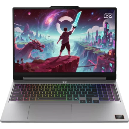 Lenovo LOQ 15AHP11 Gaming (2026) Laptop – AMD Ryzen 7-250 / 15.3inch WQXGA / 512GB SSD / 32GB RAM / 8GB NVIDIA GeForce RTX 5060 Graphics / Windows 11 Home / English & Arabic Keyboard / Luna Grey