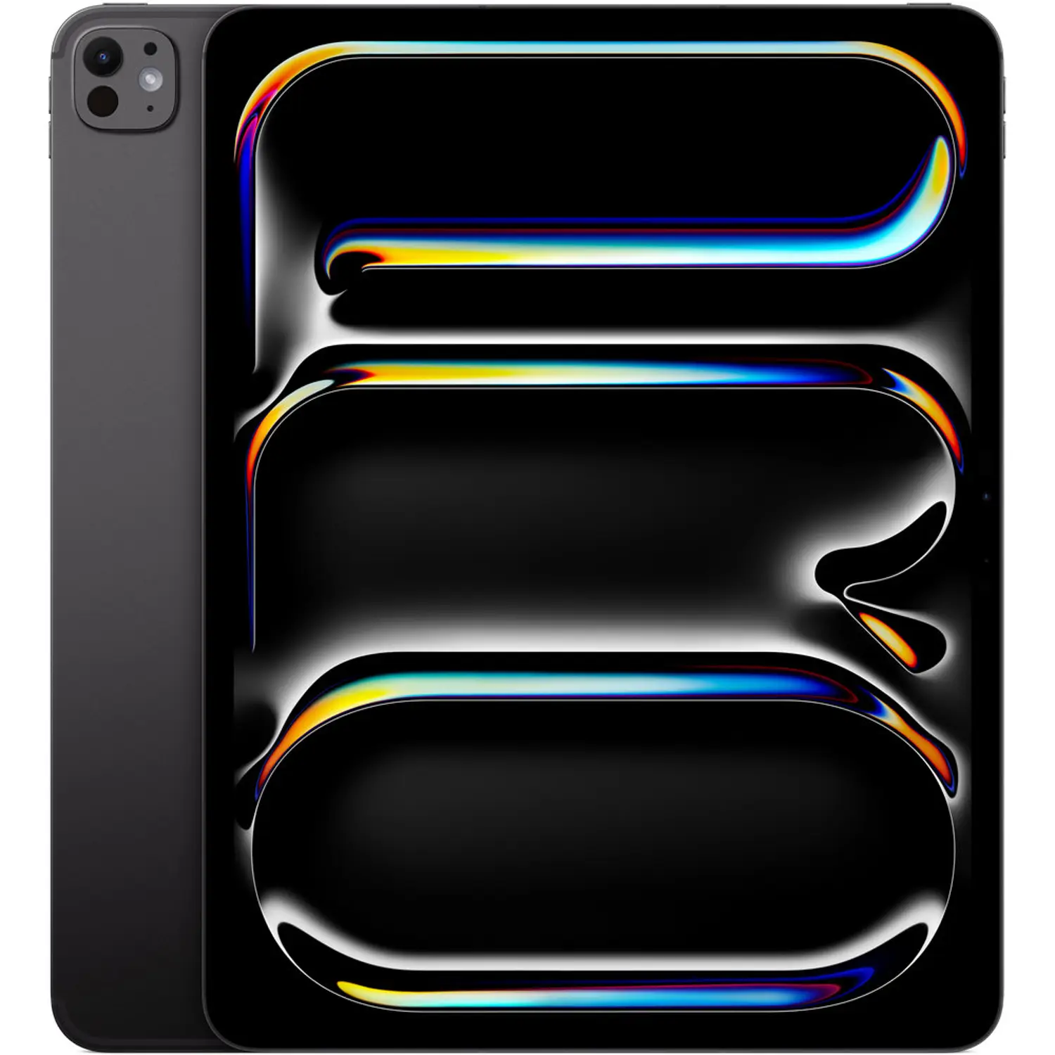 ipad_pro_13_m5_cellular_space_black_1.webp iPad Pro 13-inch M5 (2025) Wi-Fi + Cellular 1TB with nano-texture glass – Space Black with Face - Image 1